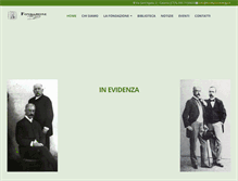 Tablet Screenshot of fondazioneverga.it